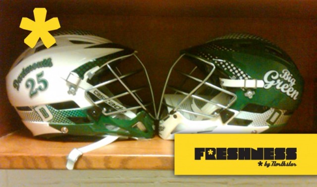Dartmouth Lacrosse Helmets 2011 Dartmouth Lacrosse Helmets 2011