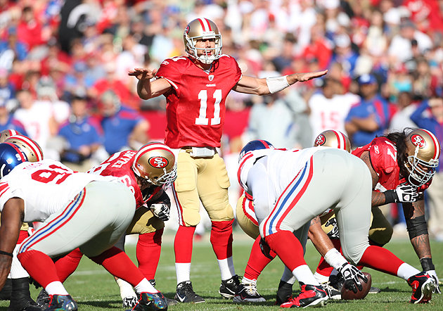 Alex Smith and the Niners. 