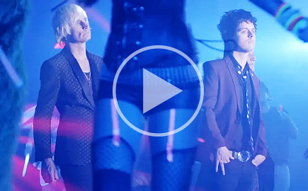Green Day Leaves Blood On The Dance Floor In Kill The DJ Video Teaser green day play video Green Day Leaves Blood On The Dance Floor In Kill The DJ Video Teaser