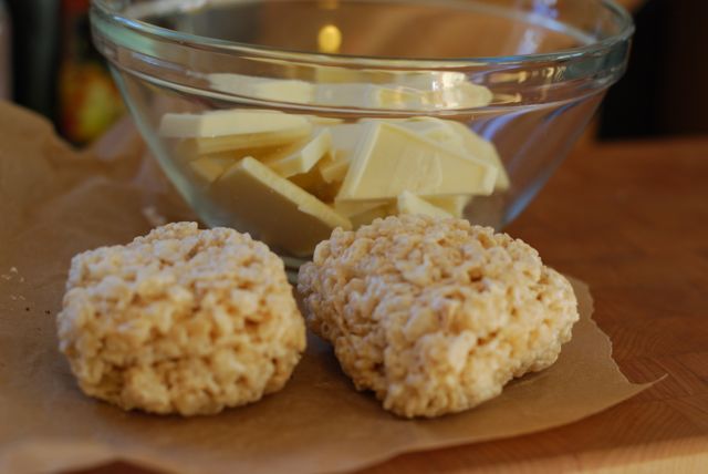 Marshmallow Rice Bar Ghost Recipe