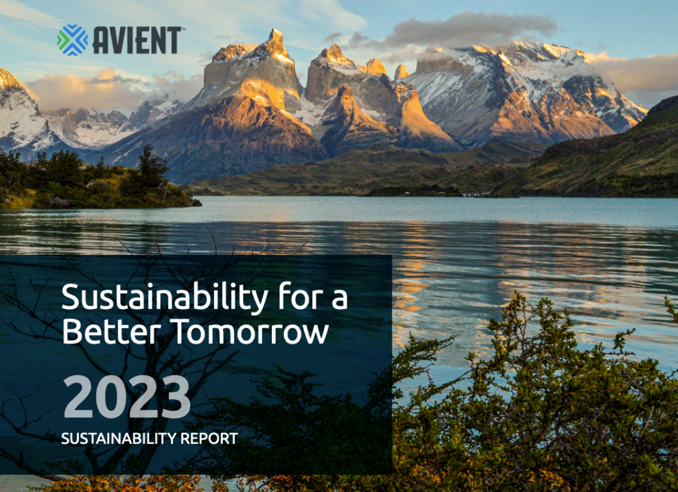 Avient Sustainability Report 2023