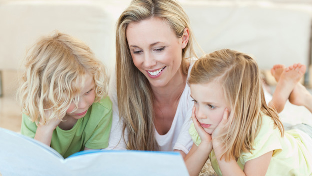 Mother Reading To Kids Photo Credit Thinkstock