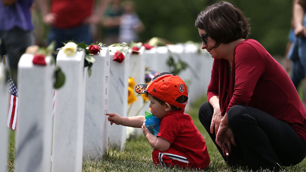 Military Families Photo Credit Mark Wilson/Getty Images