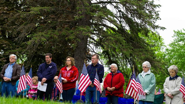 American Flags Photo Credit KAREN BLEIER/AFP/Getty Images