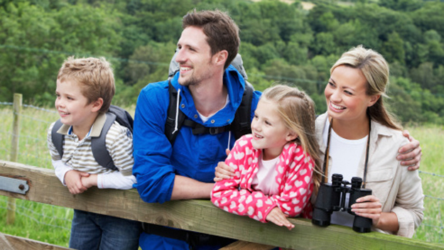 Family Hiking Photo Credit Thinkstock