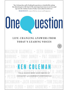 One Question Courtesy of Simon & Schuster