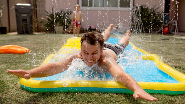 Slip and Slide Photo Credit Thinkstock