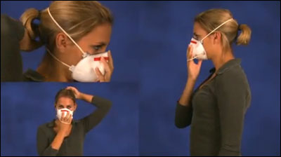 Dust Filtering Respirator respiratory protection