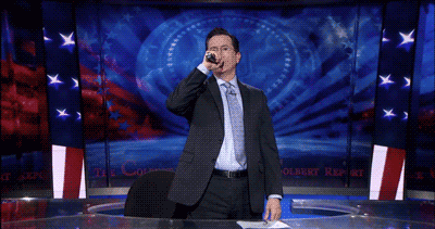Mic Drop Colbert