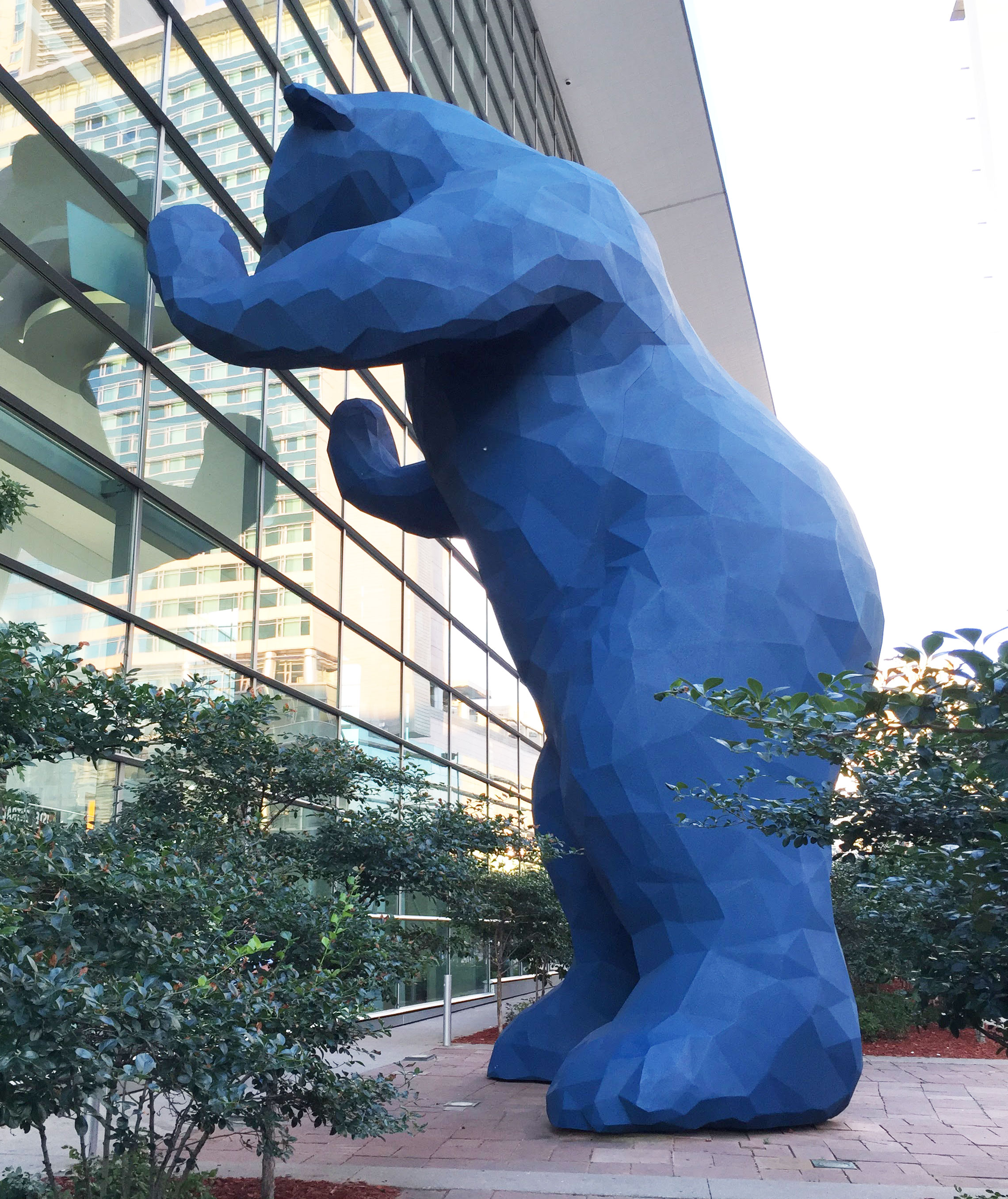 The Colorado Convention Center’s Blue Bear known as I See What You Mean 