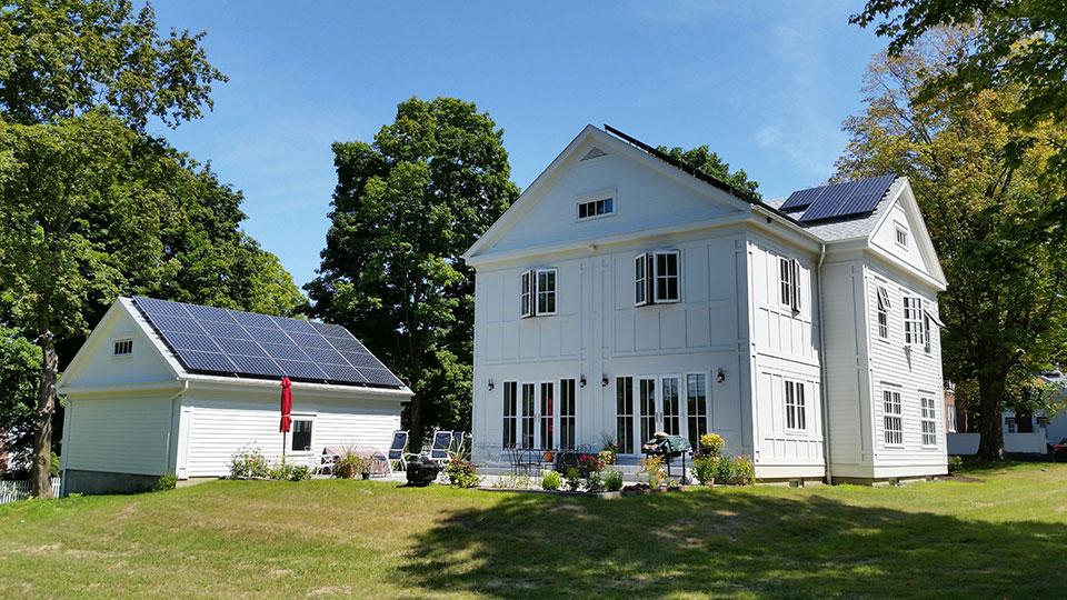 Eco-friendly house a green learning model for Connecticut students ...  The building is the first in the state to achieve LEED Platinum under LEED  for Building Design and Construction for Homes using LEED v4, providing an  ...